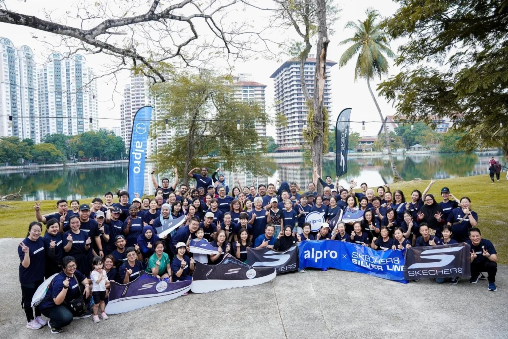 Alpro and Skechers Silver Line Walk & Run Event