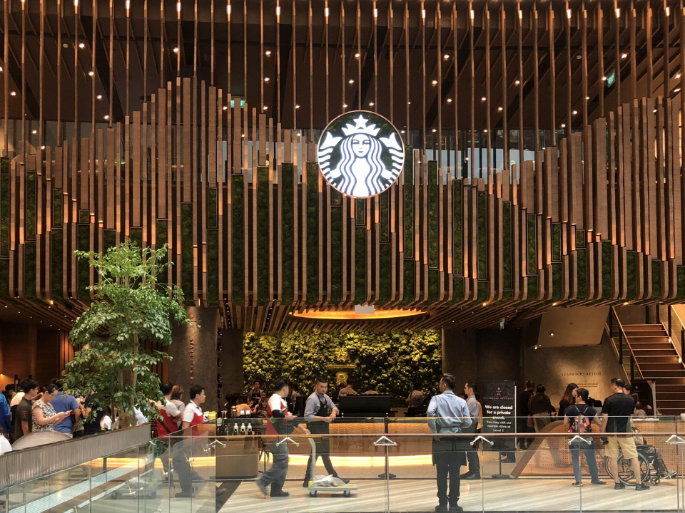 Starbucks Jewel Changi Airport