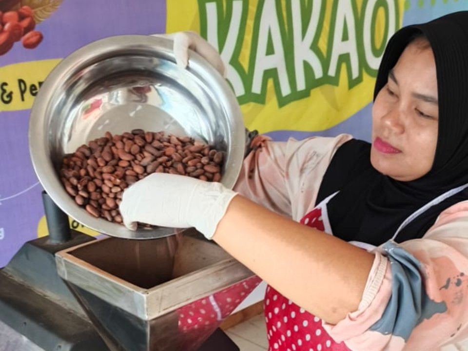 Women-led cacao initiative Indonesia