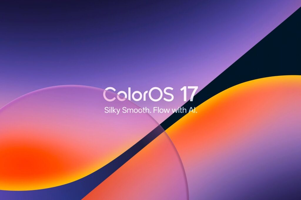 ColorOS 17 Silky Smooth Flow with AI launch visual